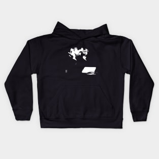 Salinger design (light) Kids Hoodie